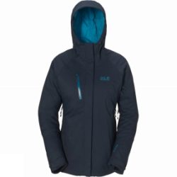 Jack Wolfskin Womens Troposphere Down Fibre O2+ Jacket Night Blue